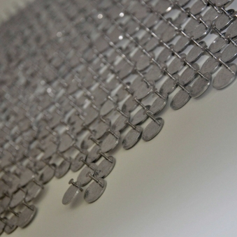 MAK-ONE DETAIL - 2013 MAK-ONE DETAIL - 2013 - Guatemalan coins and stainless steel nails on four white lacquered boards - 80” x 80” - US$13,500